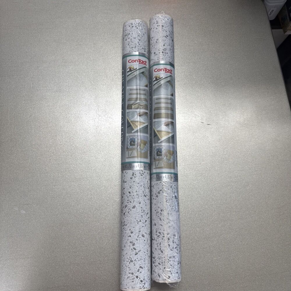 Contact Brand Removable Adhesive Plastic Creative Covering 18" Wide By 16' 2 set